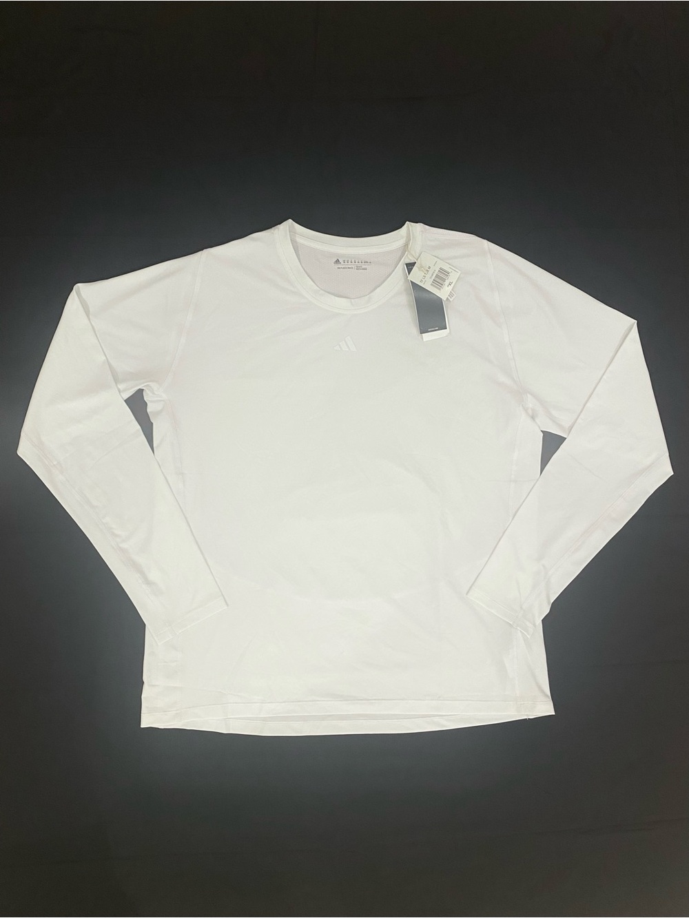NWT ADIDAS Men’s TechFit Compression Training Long-Sleeve Tee Shirt HP0640